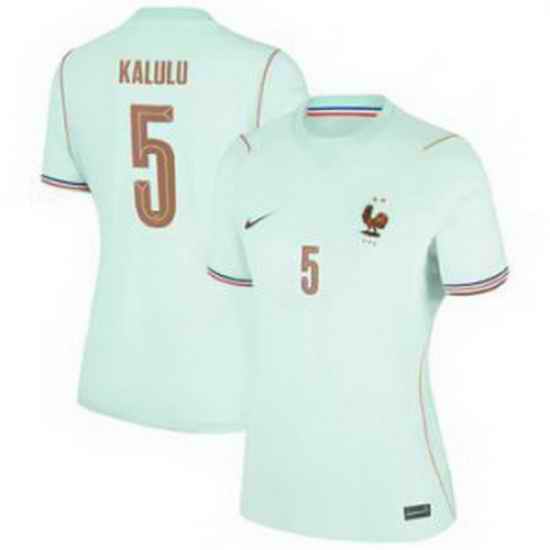 Women 5Pierre Kalulu France Jersey   4